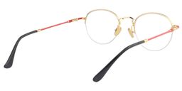 Abigail Round Red Glasses5