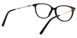 Camilla Oval Black Glasses5