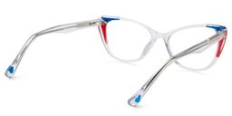 Candace Cat eye Clear Glasses5