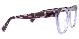 Liranzo Cateye Purple Glasses3