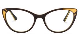 Canute Cat eye Brown Glasses0