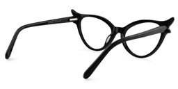 Judy Cat Eye Black Glasses4