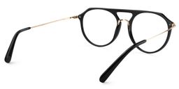 Carlota Aviator Black Glasses5