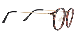 Gillian Round Pink-Floral Glasses4