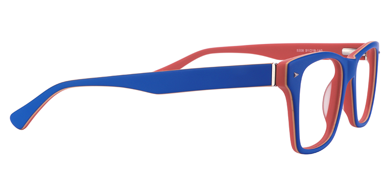 Rectangle Blue Glasses4