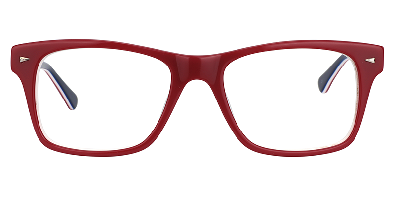 Barbie Rectangle Red Glasses