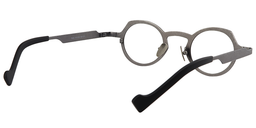 Clare Geometric Silver Glasses5