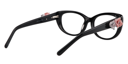 Audrey Cateye Black Glasses4