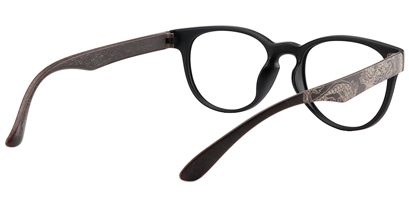 Round Black Glasses4