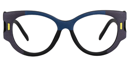 Jessie Round Blue Glasses0