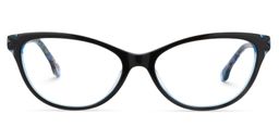 Celestyn Cat Eye Dark Blue Glasses0