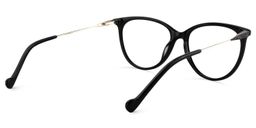 Cathy Round Black Glasses5