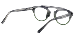 Serafina Aviator Gray Glasses 5