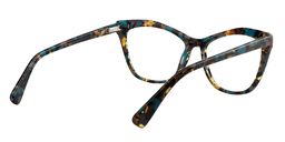 Alicia Cateye Brown-Blue Glasses5