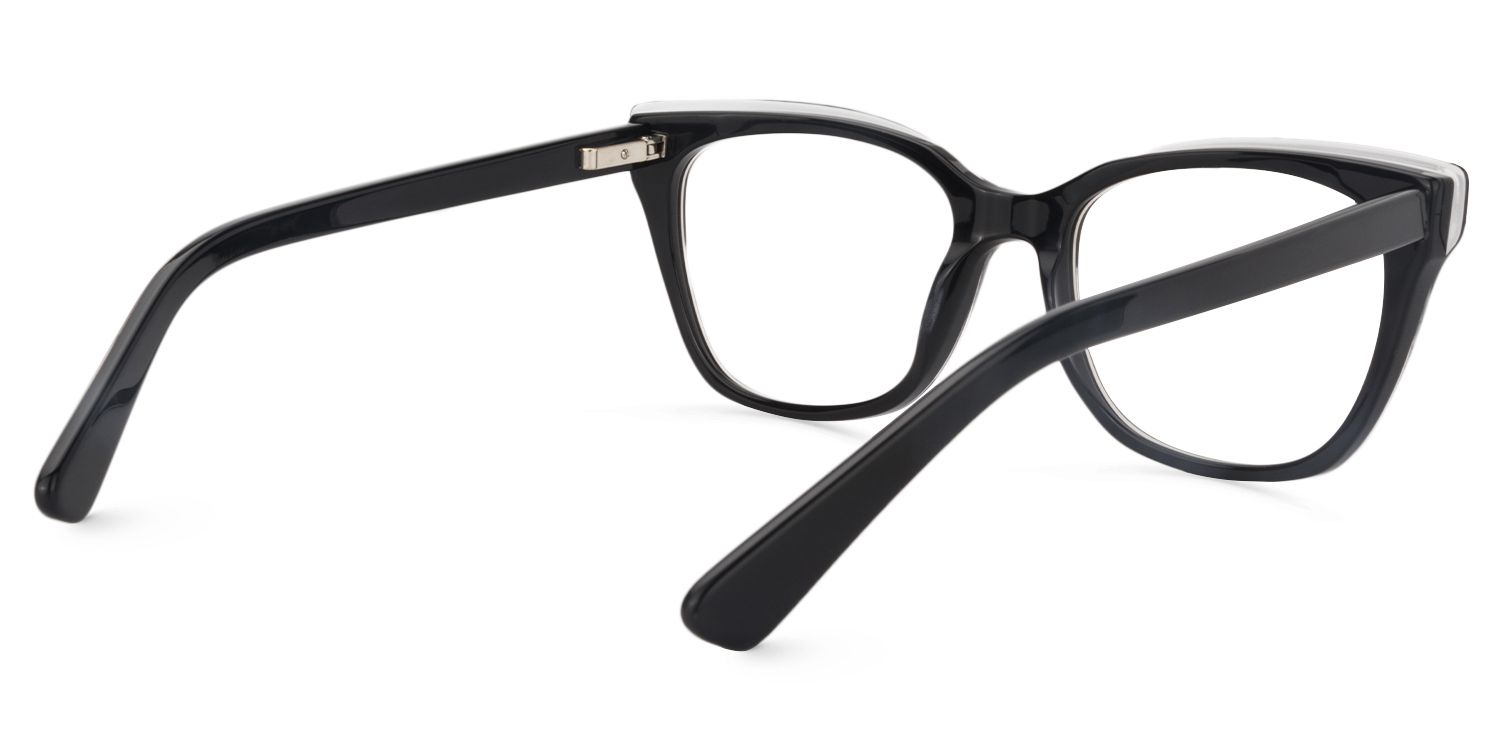 Square Black Glasses | Zeelool Glasses5