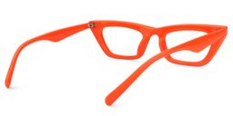 Channon Cat Eye Orange Glasses5