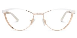 Sydney Cat Eye Gold Glasses0