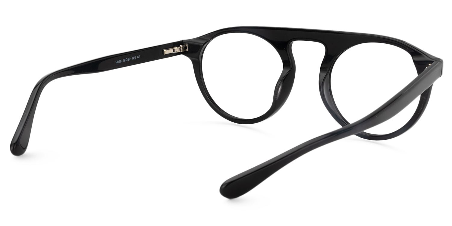 Round Black Glasses | Zeelool Glasses5