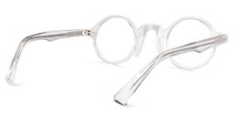 Cedric Round Clear Glasses5