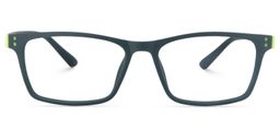 Cheche Dark-Green Rectangle Glasses2