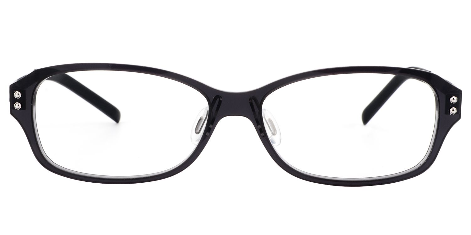 Rectangle Black Glasses | Zeelool Glasses0