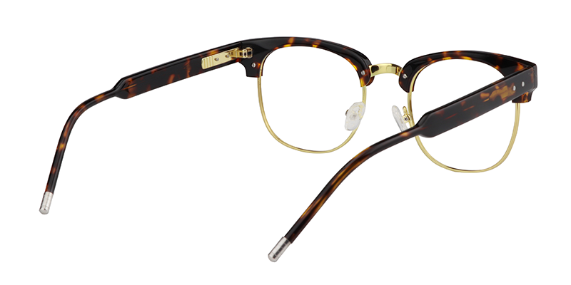 Browline Tortoise Glasses | Zeelool Eyeglass Frames5