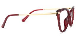 Lucas Cateye Red Glasses3