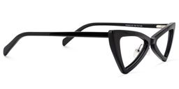 Cammie Cat Eye Black Glasses3
