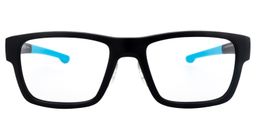 Atalanta Rectangle Black Glasses0