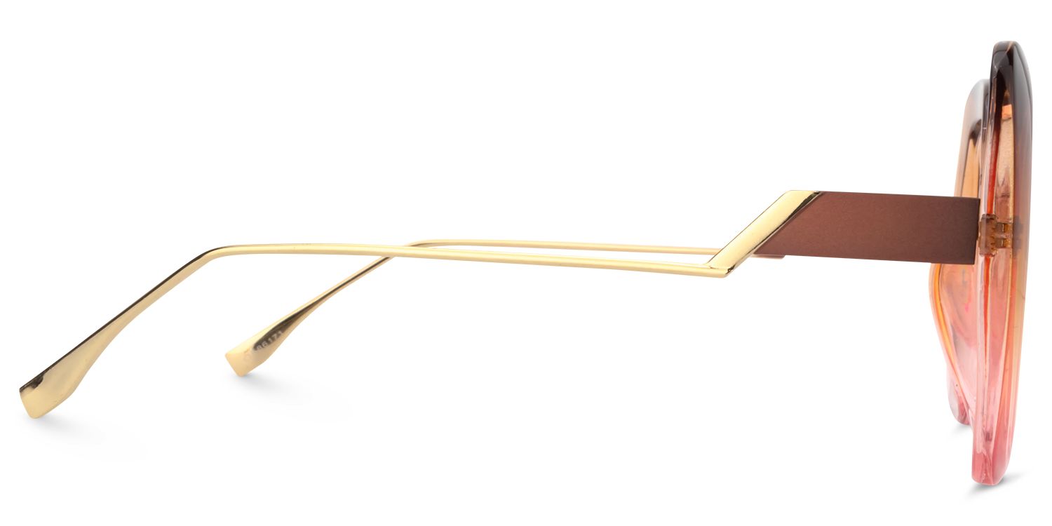 Square Earthy Yellow Glasses | Zeelool Glasses3