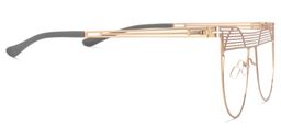 Lydia Round Gold Glasses3