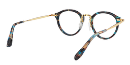 Felipa Round Blue-Tortoise Glasses5