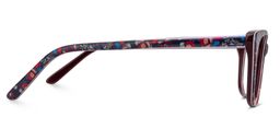 Cleatus Rectangle Floral Glasses3