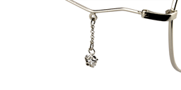 Ramona Geometric Silver Glasses5