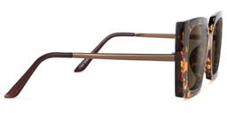 Landen Square Tortoise Sunglasses2