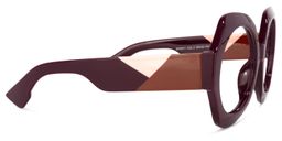 Geoffrey Geometric Dark-Red Glasses3