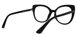 Shepard Cateye Black Glasses3