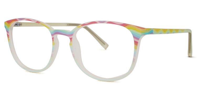Dorislyn Round Multicolor Glasses