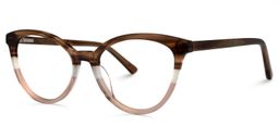 Diane Cateye Brown Glasses1