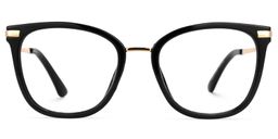 Toradger Cateye Black Glasses0