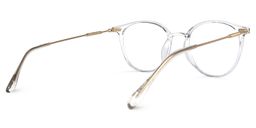 Judsy Round Clear Glasses3