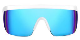 Elise Fishing & Cycling White Frame Goggles6