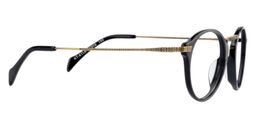 Richards Round Black Glasses4