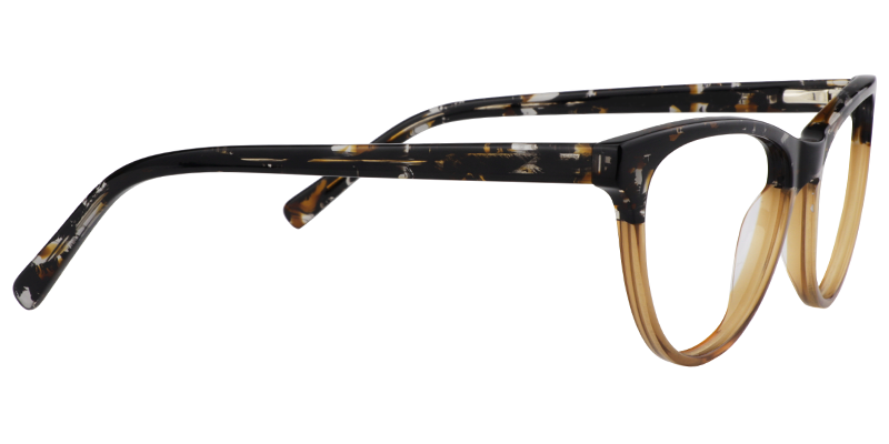 Cateye Brown Glasses | Zeelool Eyeglass Frames4