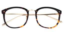 Alfred Round Tortoise Glasses1