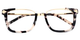 Ahern Square Tortoise Glasses1