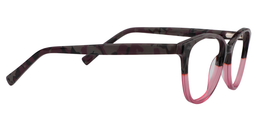 Inez Round Bright-Pink Glasses4