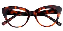 Andrea Cat Eye Tortoise Glasses1