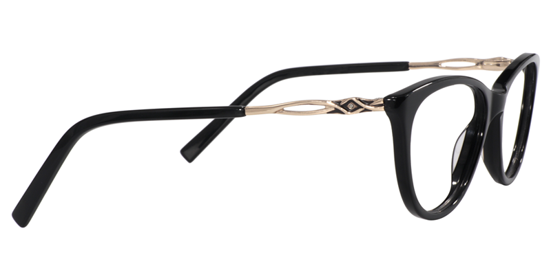 Cateye Black Glasses | Zeelool Eyeglasses Online4