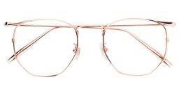 Schultz Round Gold Glasses1